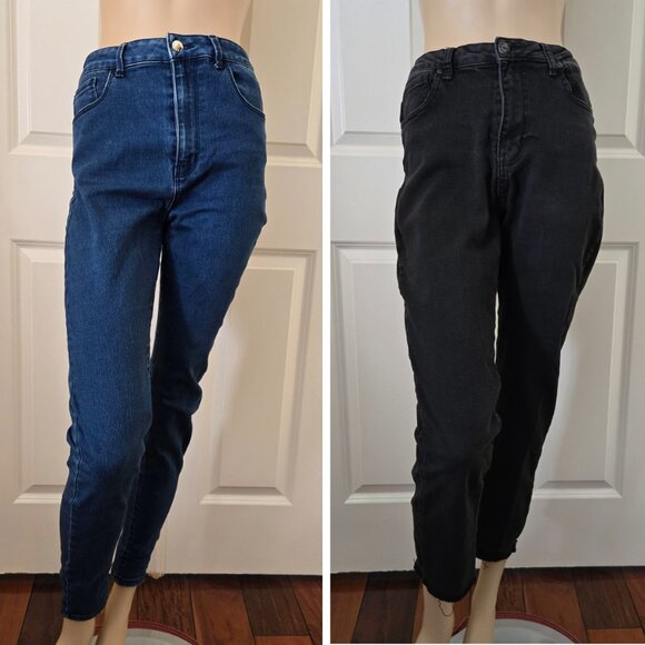 Forever 21 High Rise Jeans 2 Pairs SZ 28 - Picture 1 of 11
